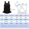 Portable Adjustable Pet Backpack Double Shoulder Breathable Cat Carrier Bag Dog Carrier Backpack for Small Dog Cat Outdoor Accessories. 