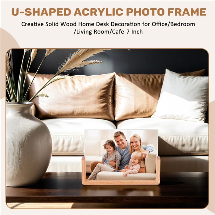 U-Shaped%20Acrylic%20Photo%20Frame%20Solid%20Wood%20Home%20Desk%20Decoration%20for%20Office/Bedroom/Living%20Room/Cafe%20-%20Image%205