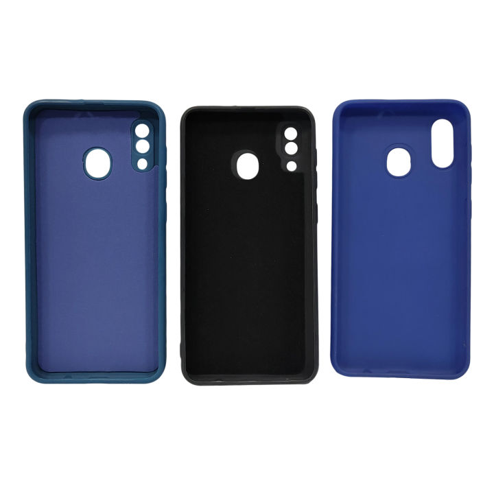 Samsung%20A20%20/%20A30%20%20(Amoled%20Display%20-Same%20Size)%20Silicone%20Soft%20Cover%20Case%20-Microfiber%20Inside%20-%20Image%202