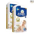 Wowper Baby Diapers | M | 50 count| Wetness Indicator |Anti Rash |up to 12 hrs Absorption |7-12 Kg | Super Soft Diaper. 