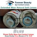 Linman Xujiguanghui Blue Eyesight Extended Power Contact Lenses Cosmetic Colored Eye Contact Lenses ForFifty percent discount ever Beauty / Disposable Lenses / Lense, Eye Lense / Color Lense / Eye Lenses For Girls Women Men. 