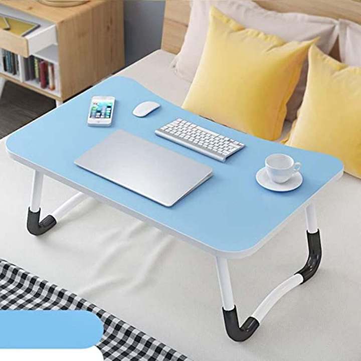 Multipurpose%20Foldable%20and%20Portable%20Laptop%20Table%20Stand/Study%20Table/Bed%20Table/Ergonomic%20&%20Rounded%20Edges/Non-Slip%20Legs/Engineered%20Wood/Color%20-%20Light%20Blue%20-%20Image%203