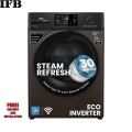 IFB 8 Kg 5 Star Powered by AI with 9 Swirl Wash, WiFi, Fully Automatic Front Load Washing Machine (Senator MBN 8012, Steam Refresh Program with Eco Inverter, Mocha). 