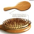 WeihonghunfeiD50 Bamboo Hair Brush Wood promotes hair brush bamboo wood premium hair growth to prevent hair loss and comb teeth New. 