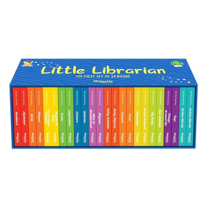 My First Learning Little Librarian- Part 1 (Set Of 24 Board Books)