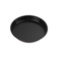 1 PCS Round Pizza Mould Plate Pizza Pan Carbon Steel Deep Tray Non-Stick Mold Baking Oven Tool Baking Mould Tray 6In Black. 