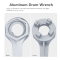 FORIDE 3X Bung Wrench, Drum Wrench Aluminum Barrel Opener Tool for 10 15 20 30 50 55 Gallon Barrels, Fits 2 and 3/4 Inch. 