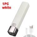 2025 Mini Portable Super Bright LED Flashlight Household Long Range Outdoor Waterproof Lighting Strong Light Small White Flash Light. 