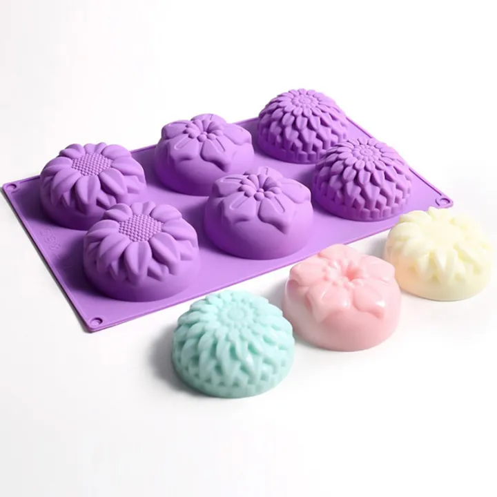 6%20Cavity%203D%20Flower%20Shaped%20Silicone%20Soap%20Mold%20DIY%20Fondant%20Cake%20Form%20Soap%20Making%20Cologo%20-%20Image%206