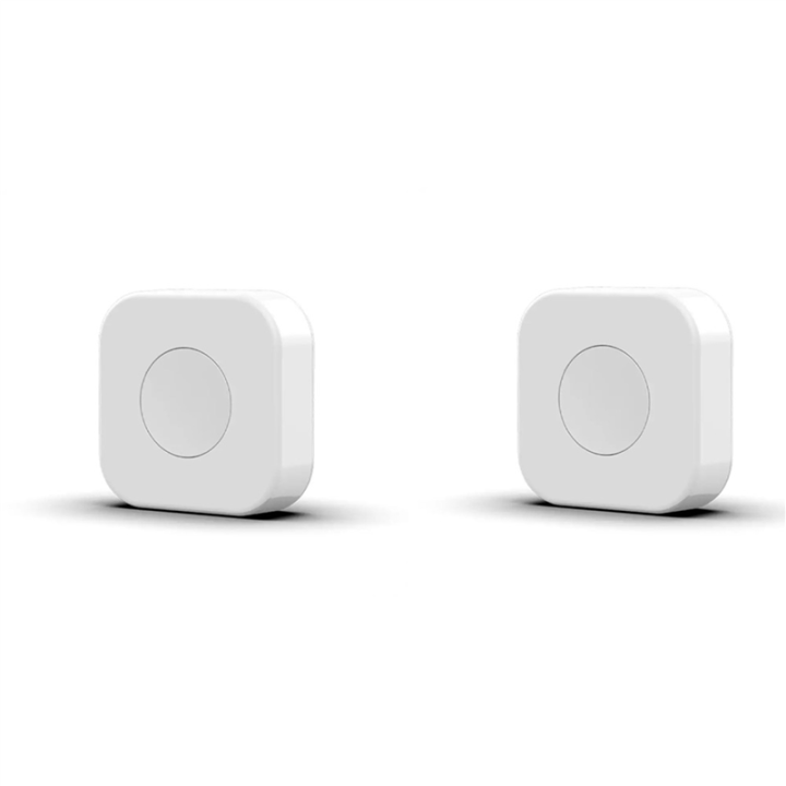 OUMERY 2X Tuya Zigbee Button Smart Scene Switch Intelligent Linkage Wireless Switch Automation Work with Smart Life