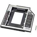 Universal 9.5Mm Second Hdd Caddy Sata 3.0 Hard Drive Adapter Ssd Hdd Hard Disk Enclosure Case For Laptop Optical Drive Bay. 