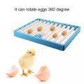 Blue Turning Tray 1 Set 360 Degree Chicken Eggs Motor Turning For DIY Automatic Incubator Duck Quail Bird Poultry Farming. 