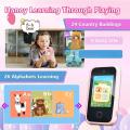 2025 NEW KGG Kids Smart Toy Phone Learning Education Tool Mini Phone Gam Music MP3 Player Alarm Clock Calculator Flashlight Dual Camera. 