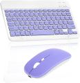 Wireless Keyboard Mouse Combo, 10 Inch Ultra Slim Ergonomic Wireless Computer Bluetooth Keyboards And Mouse Set For Tablet, Mobile Phone. 