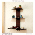 Best Quality Formica Laminated 3 Layer Wooden Wall Rack Shelf - Classic 3 Tier Rack for Home Decor and Wall Decor - by Samaya Panchi. 