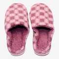 Pink Fur Winter Slippers For Women. 