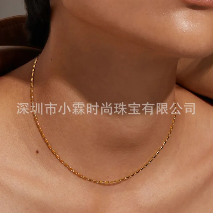 Chock String 【Must-have】Popular small smooth Japanese string stainless steel ...