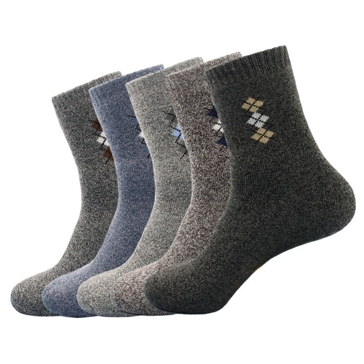 Warm%20Floor%20Fluffy%20Thermal%20Solid%20Color%20Winter%20Thick%20Socks%20For%20Men%20-%20Pack%20Of%205%20Pairs%20%7C%20Fashion%20Warm%20Winter%20Socks%20For%20Men%20-%20Image%203