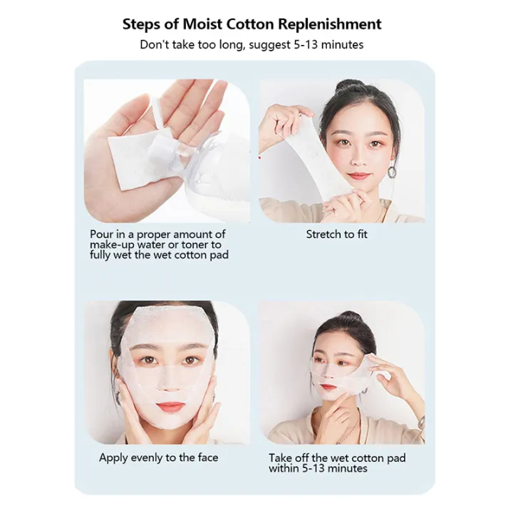Cizzy%2050/240Pcs%20Mummy%20Gauze%20Face%20Makeup%20Cotton%20Pads%20Stretchable%20Elasticity%20Disposable%20Cosmetic%20Cotton%20Mask%20Wet%20Compress%20Wipe%20Cleaning%20-%20Image%205