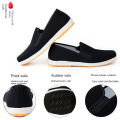 Old Beijing cloth shoes Men's Military single non-slip black cloth shoes flat wear-resistant towel driver work labor protection shoes manufacturers wholesale. 