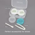 Colorful Contact Lens Case Box Portable Travel Simple Case. 