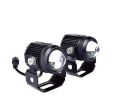 Mini Drive LED Fog Light For Cars and Bikes Dual Color (White & Yellow) With Cooling Fan 2Pcs.. 