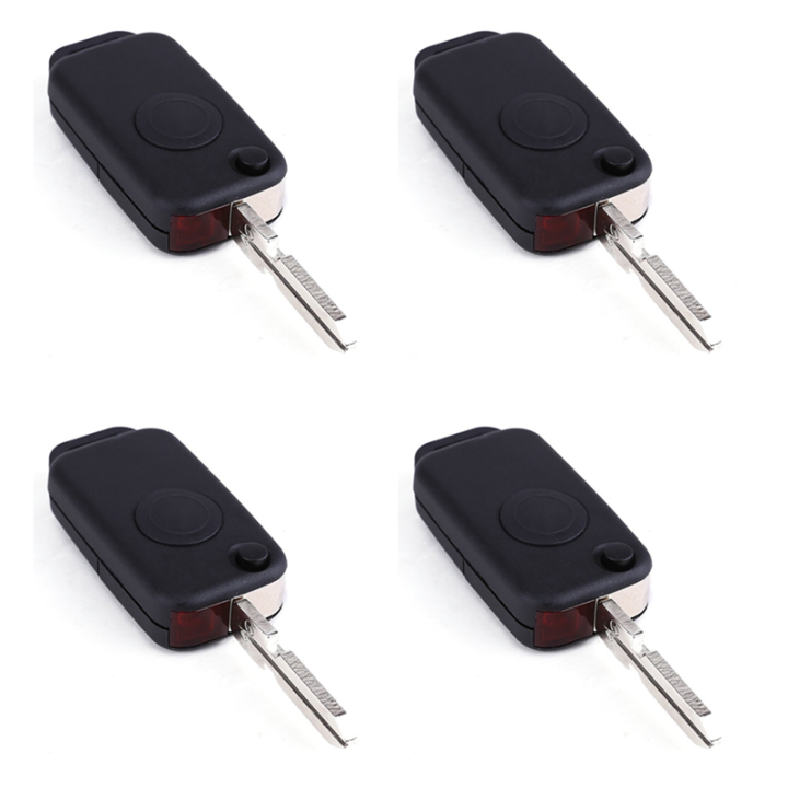 4X Foldable Shell 1 Button for Remote Key FLIP KEY A, C, E, S, , CLK CLASS