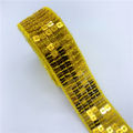 5yards 25mm Sequins Ribbon Lace Trim Sequin Sewing Fabric Ribbon For Dress Clothes Headdress Bridal Wedding Accessories. 