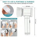 Uonevic Electric Scrubber Dynamic Cleaning Brush 51PC Electric Rotary Scrubber New style Electric 1 Handheld Kitchen Cleaner Rotary Washing Bath Machine. 