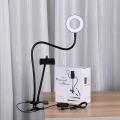 Professional Live Stream Selfie Ring Light with Cell Phone Holder Stand for Live Stream/Makeup. 