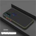 Luxury Shockproof Scrub PC Matte Phone Case For Samsung Galaxy M21 Soft edge Silicone Frame Hard Protective Cover Casing. 