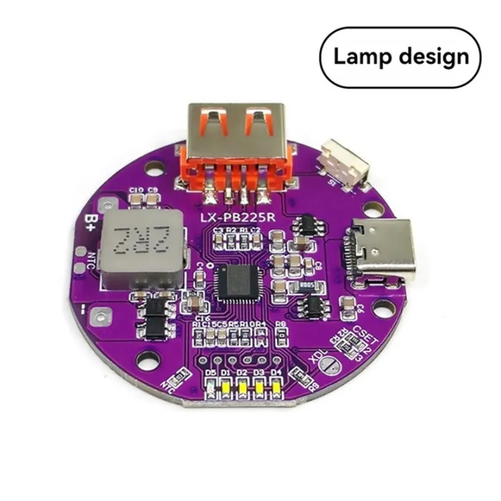Power%20Bank%20Charger%20Board%205A%20Mini%20Circuit%20Board%20DIY%20Motherboard%20Kit%20with%20Light%20Display%20-%20Image%206