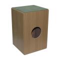 Dark Brown Wooden Nepali Made Cajon- 11.5 x 11.5 x 16 Inch. 