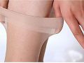 6 Pairs Women's Nylon Transparent Socks. 