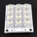 fasdaga 5X New DC 3V 5V 12 LED Super Bright White Piranha LED Circuit Board LED Lights Light Yacht. 