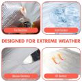 Super Strong Adhesive Waterproof tape Permanent Repair Aluminum Butyl Roof Water Leakage Solution Rubber Foil Suitable for Leak , surface Crack , Window Sill Gap , Sealing , Tank. 