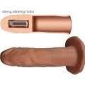 Vibrating Unisex Hollow Strap On 6.5. 