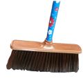 Broom Brush With Wooden Stick Multipurpose Use (Multicolor). 