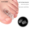 DISICHEN Profesional 2pieces=1pair Toe Orthosis Clip Pads Big Foot Bone Care Tools Splitter Thumb Hallux Valgus Bunion Corrector Overlap Separators. 