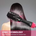 Electric Hot Air One Step Hair Blow Dryer Comb Volumizer Brush with Negative Ions for Styling Curler Straightener. 