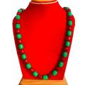 Biru Mala. Muga Mala. Traditional Handmade Ethnic Necklace For Women. 