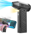 NCANRUI Mini Turbo Jet Fan USB Rechargeable Multifunction 130000RPM High Power Brushless Electric Car Air Blower. 
