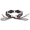Retro Grommet PU Leather Waist Belt Gothic Steampunk Vintage Rivet Waist Cinch Belt Wide y2k Waistband Women Ladies. 