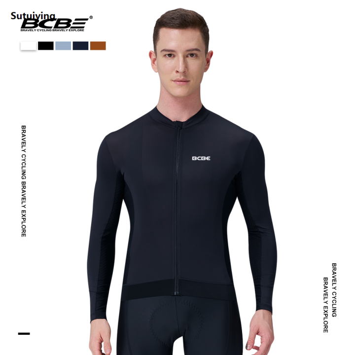 Sutuiying%20BCBE%20Men%20Cycling%20Jersey%20Summer%20Pro%20Aero%20Slim%20Fit%20Breathable%20Long%20New%20Sleeves%20Cycling%20Jersey%20Maillot%20Ciclismo%20Hombre%20MTB%20Cycling%20Tops%20-%20Image%202
