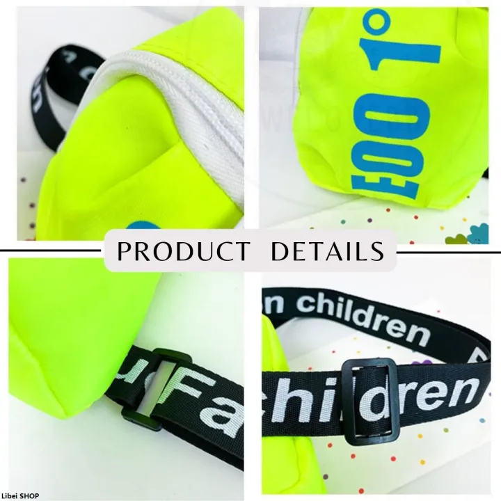 Libei%20SHOPLuxury%20WELOVEBB%20Colorful%20Fashion%20Chest%20Bag%20Sling%20Pouch%20Bags%20Kids%20Children%20Beg%20Budak%20Lelaki%20Perempuan%20Korea%20Fashion%20Backpack%20-%20Image%203