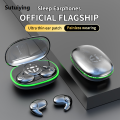 Sutuiying TWS Bluetooth Earphones Wireless Earphones with High Appearance and Fashion Long Battery Life to Help Sleep Wireless Bluetooth Earphones. 