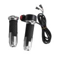 1 Pair Durable 12V-99V Throttle Accelerator Grip with Button Three Speed Twist Throttle Grip 5 Colors Handlebar Grips Electric Scooters. 