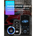 Car Alarm Smart App Remote Start Stop System for Cars Engine Push Start System with Auto Ignition Button. 