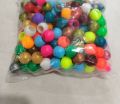 100 Gram packet Plastic Colourful Macrame Beads. 