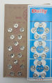 Tip Tip Button 8 mm 30pcs / 15 sets in 1 patta. 